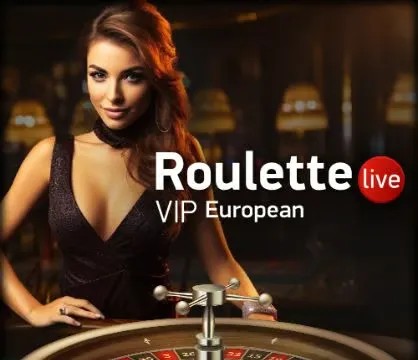 Live Roulette European VIP online game logo by Platipus on bizzocasino-deutschland.com